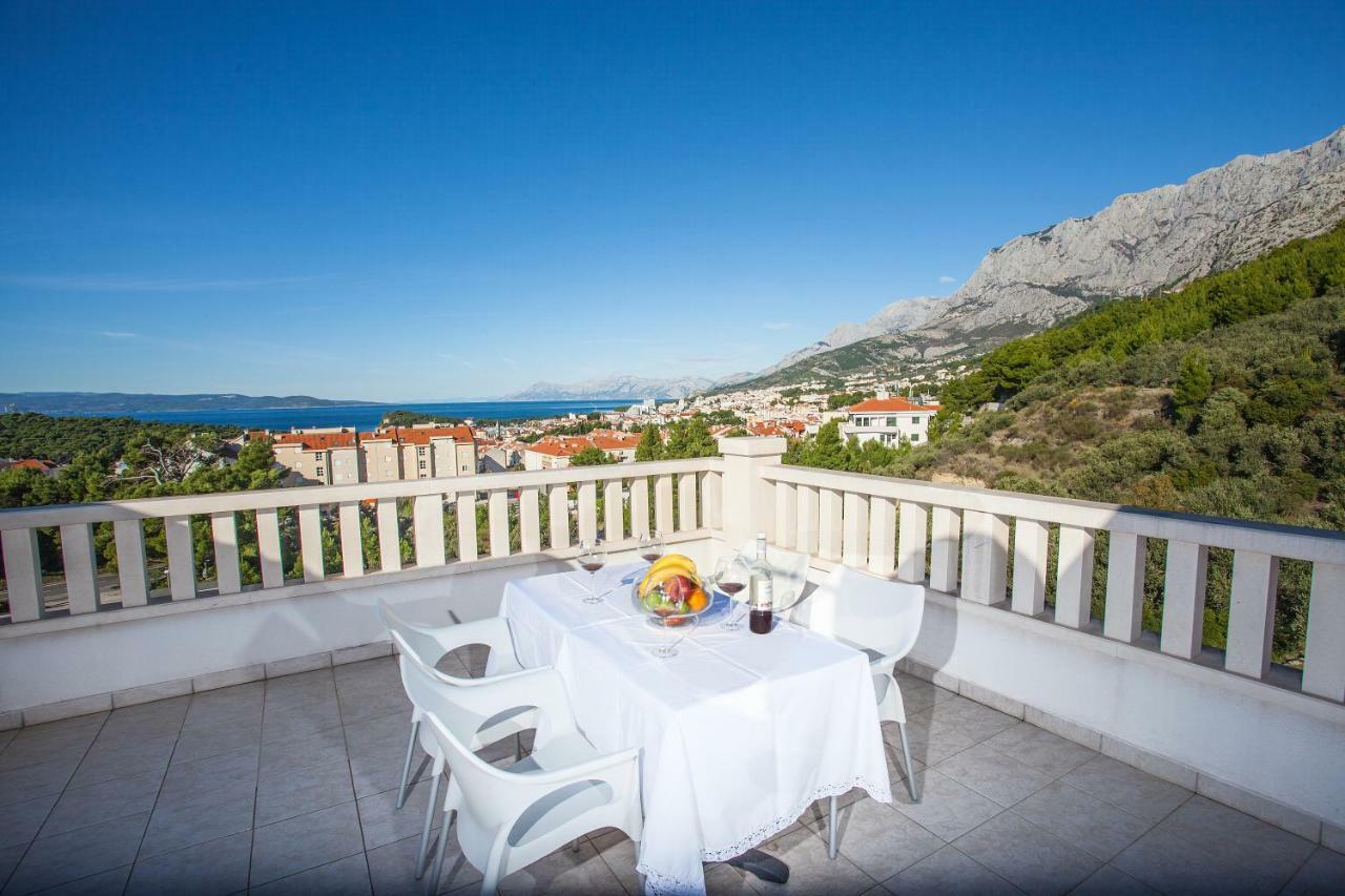Villa Luce Mit Pool Макарска Номер фото